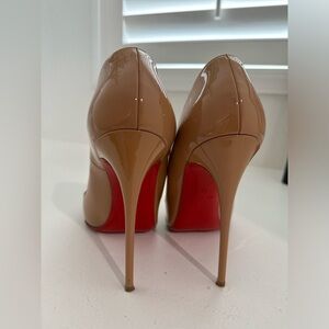 Louboutin So Kate Nude Heels